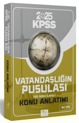 2025 KPSS Vatandaşlığın Pusulası Konu Anlatımı 700 Soru İlaveli