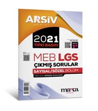 2021 LGS 8. Sınıf Arşiv Serisi Tıpkı Basım Çıkmış Sorular Tamamı Video Çözümlü