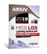 2019 LGS 8. Sınıf Arşiv Serisi Tıpkı Basım Çıkmış Sorular Tamamı Video Çözümlü