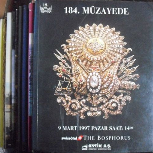 10 Farklı Müzayede Kataloğu (Efemera, Hat, Kartpostal, Resim Ve Diğer Koleksiyonlar İçin Bilgi Deposu.) / 41-C-8