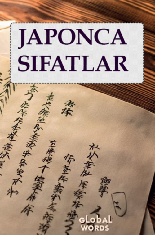 Japonca Sıfatlar