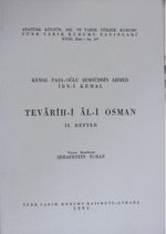 Tevarih-i Al-i Osman / II. Defter / 13-Z-31