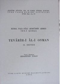 Tevarih-i Al-i Osman / II. Defter / 13-Z-31