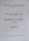 Tevarih-i Al-i Osman / II. Defter / 13-Z-31