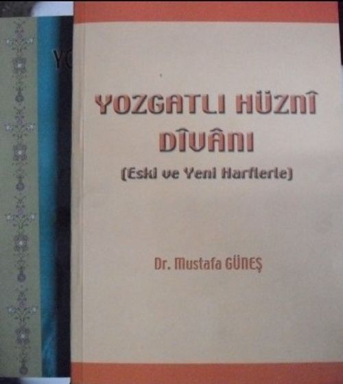 Yozgatlı Hüzni Divanı (1-Eski ve Yeni Harflerle, 2-İnceleme-Metin) (Kod:1-A-47)