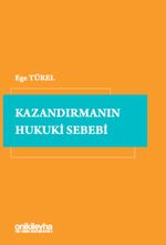 Kazandırmanın Hukuki Sebebi