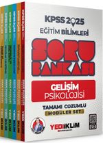 2025 KPSS Eğitim Bilimleri Tamamı Çözümlü Modüler Set Soru Bankası (6 Kitap)