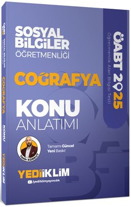 2025 ÖABT Sosyal Bilgiler Öğretmenliği Coğrafya Konu Anlatımı 