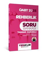 2025 ÖABT Rehberlik Tamamı Çözümlü Soru Bankası