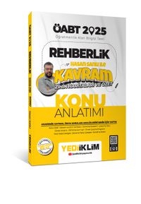 2025 ÖABT Rehberlik Hasan Sanlı ile Kavram Zihin Haritaları ve Özet Konu Anlatımı