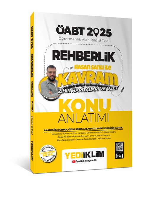 2025 ÖABT Rehberlik Hasan Sanlı ile Kavram Zihin Haritaları ve Özet Konu Anlatımı