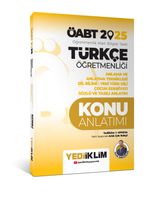 2025 ÖABT Türkçe Öğretmenliği Anlama ve Anlatma Teknikleri Dil Bilimi Yeni Türk Dili Çocuk Edebiyatı Sözlü ve Yazılı Anlatım Konu Anlatımı