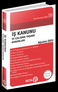 İş Kanunu ve Çalışma Yaşamı Kanunları / Cep 09