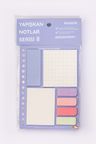 Mor Yapışkan Not Seti • Post-it • Sticky Note