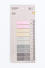 Kül 10 Renkli Cetvelli Şeffaf Pet Index • Index Sticker • Post-it • Sticky Note