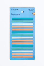 Manzara 15 Renkli Şeffaf Pet Index • Index Sticker • Post-it • Sticky Note
