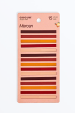 Mercan 15 Renkli Şeffaf Pet Index • Index Sticker • Post-it • Sticky Note