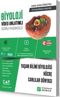 TYT-AYT Biyoloji Video Anlatımlı Soru Fasikülü & Yaşam Bilimi Biyolojisi Hücre ve Canlılar Dünyas