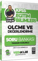 KPSS Eğitim Bilimleri Ölçme ve Değerlendirme Cüneyt İltuş İle Tamamı Çözümlü Soru Bankası
