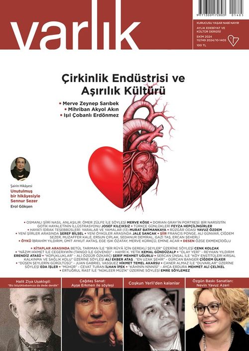 Varlık Edebiyat ve Kültür Dergisi Ekim 2024