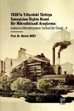 1930'lu Yıllardaki Türkiye Sanayisine İlişkin Kısmi Bir Mikroiktisadi Araştırma Kalkınma Mikroiktisadının Tarihsel Bir Örneği - II