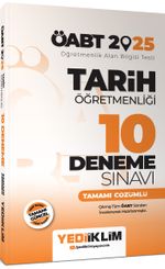 2025 ÖABT Tarih Öğretmenliği Tamamı Çözümlü 10 Deneme Sınavı