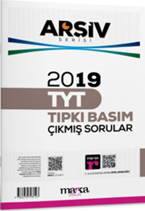 2019 TYT Arşiv Serisi Tıpkı Basım Çıkmış Sorular Tamamı Video Çözümlü