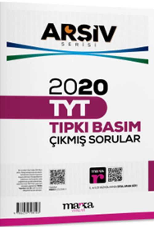 2020 TYT Arşiv Serisi Tıpkı Basım Çıkmış Sorular Tamamı Video Çözümlü