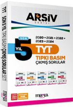 Son 5 Yıl TYT Arşiv Serisi Tıpkı Basım Fasikül Fasikül Çıkmış Sorular Tamamı Video Çözümlü