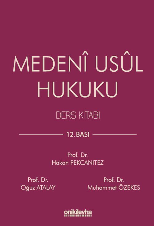 Medeni Usul Hukuku Ders Kitabı