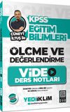 KPSS Eğitim Bilimleri &Ouml;l&ccedil;me ve Değerlendirme C&uuml;neyt İltuş İle Video Ders Notları