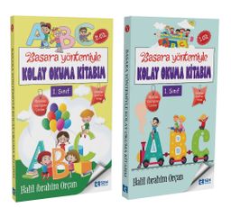 Basara Yöntemiyle Kolay Okuma Kitabım (1-2 Cilt Set)