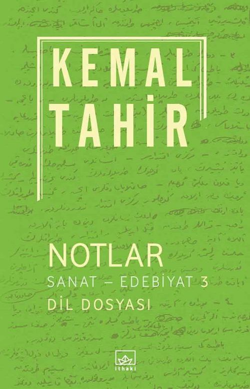Sanat - Edebiyat 3 / Notlar