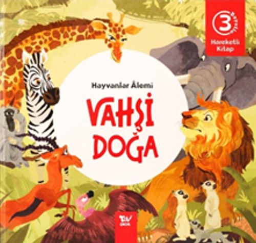 Hareketli Kitap 3d Hayvanlar Alemi Vahşi Doğa