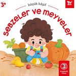 Hareketli Kitap 3d Küçük Kaşif Sebzeler ve Meyveler