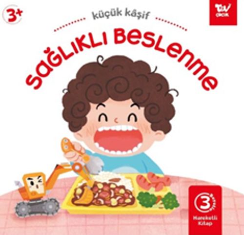 Hareketli Kitap 3d Küçük Kaşif Sağlıklı Beslenme