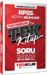 2025 KPSS Eğitim Bilimleri Pratik Serisi Tüm Dersler Tek Kitap Soru Bankası