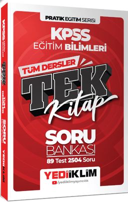 2025 KPSS Eğitim Bilimleri Pratik Serisi Tüm Dersler Tek Kitap Soru Bankası