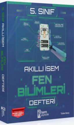 5. Sınıf Akıllı İsem Fen Bilimleri Defteri