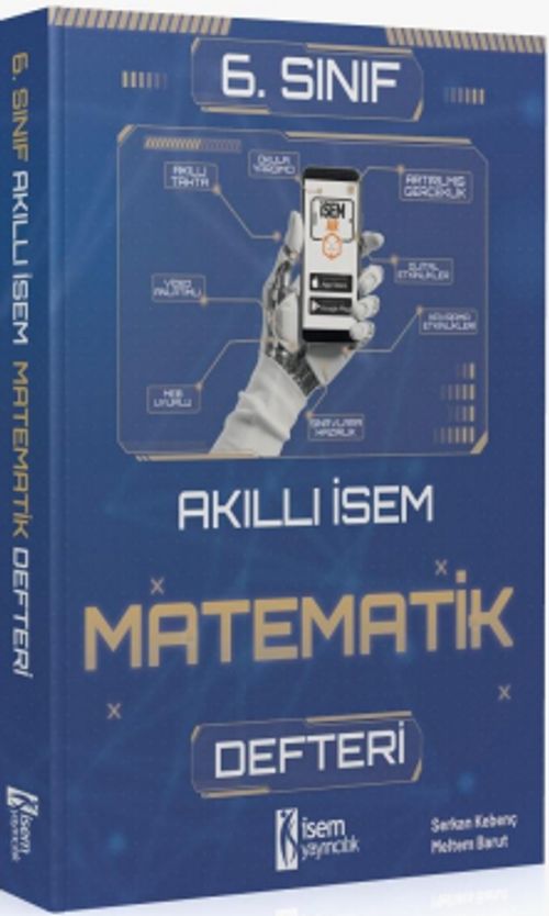 6. Sınıf Akıllı İsem Matematik Defteri