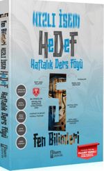 2025 Hızlı İsem Hedef 5. Sınıf Fen Bilimleri Haftalık Ders Föyü