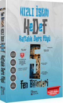 2025 Hızlı İsem Hedef 5. Sınıf Fen Bilimleri Haftalık Ders Föyü