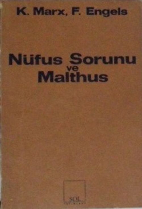 Nüfus Sorunu ve Malthus / 13-D-19