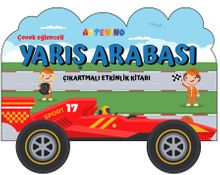 Taşıtlar Serisi / Yarış Arabası Çıkartmalı Etkinlik Kitabı