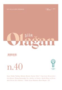 Olağan Şiir Dergisi Sayı: 40 Eylül-Ekim 2024