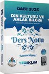 2025 &Ouml;ABT Din K&uuml;lt&uuml;r&uuml; ve Ahlak Bilgisi Ders Notları