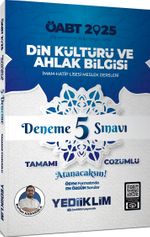 2025 ÖABT Din Kültürü ve Ahlak Bilgisi Tamamı Çözümlü Deneme 5 Sınavı