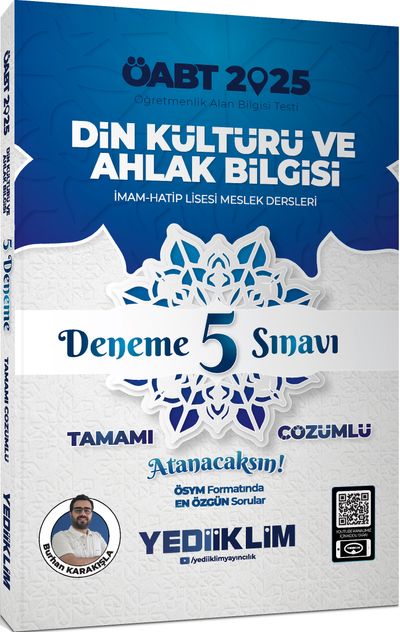 2026 MEB AGS ÖABT Din Kültürü ve Ahlak Bilgisi Tamamı çözümlü Soru