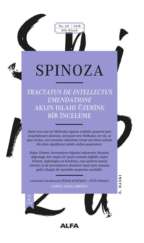 Spinoza Aklın Islahı Üzerine Bir İnceleme