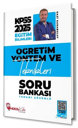 2025 KPSS Eğitim Bilimleri Öğretim Yöntem ve Teknikleri Soru Bankası Çözümlü
